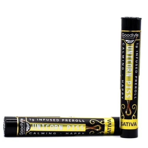 ezgif-10f795c7807400b1-912d732f-d7c8-4963-960a-019a3faab6dc Unicorn Piss Infused 1g Preroll - Sativa | Goodlyfe